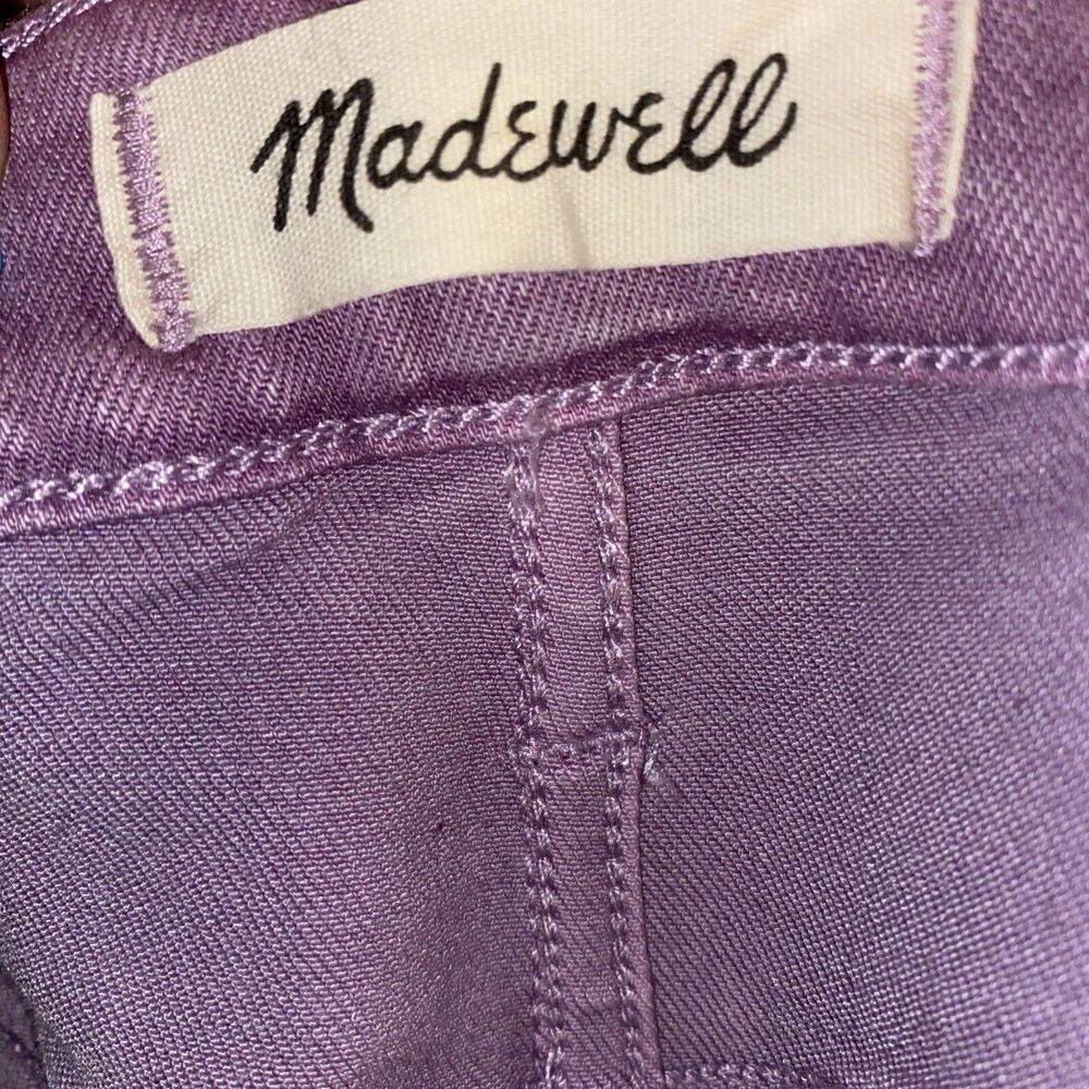 Madewell Women's Size 29 Curvy Roadtripper Jeans in Purple - Picture 3 of 5